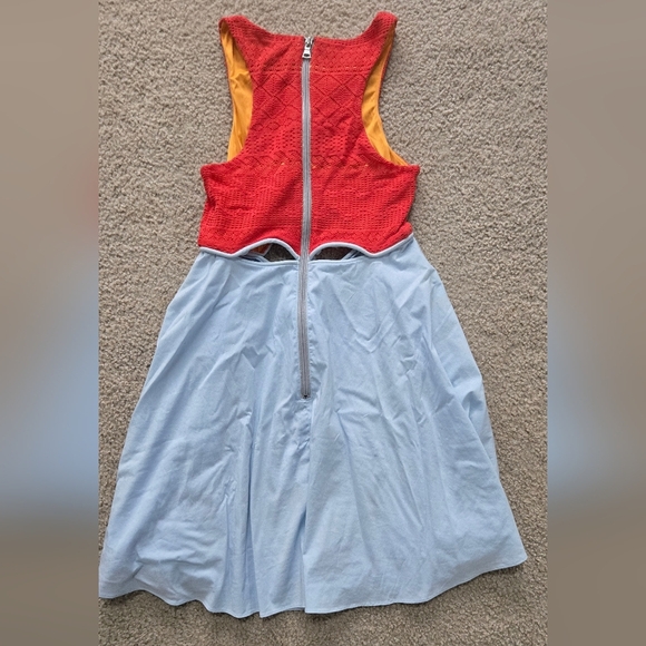 Express x Fashion Star Crochet Top Cut Out Fit and Flare Mini Dress Size 6 - Picture 4 of 4